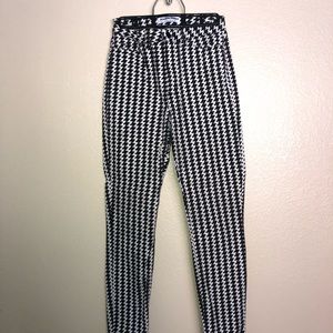 American Apparel Jeans (Houndstooth print)